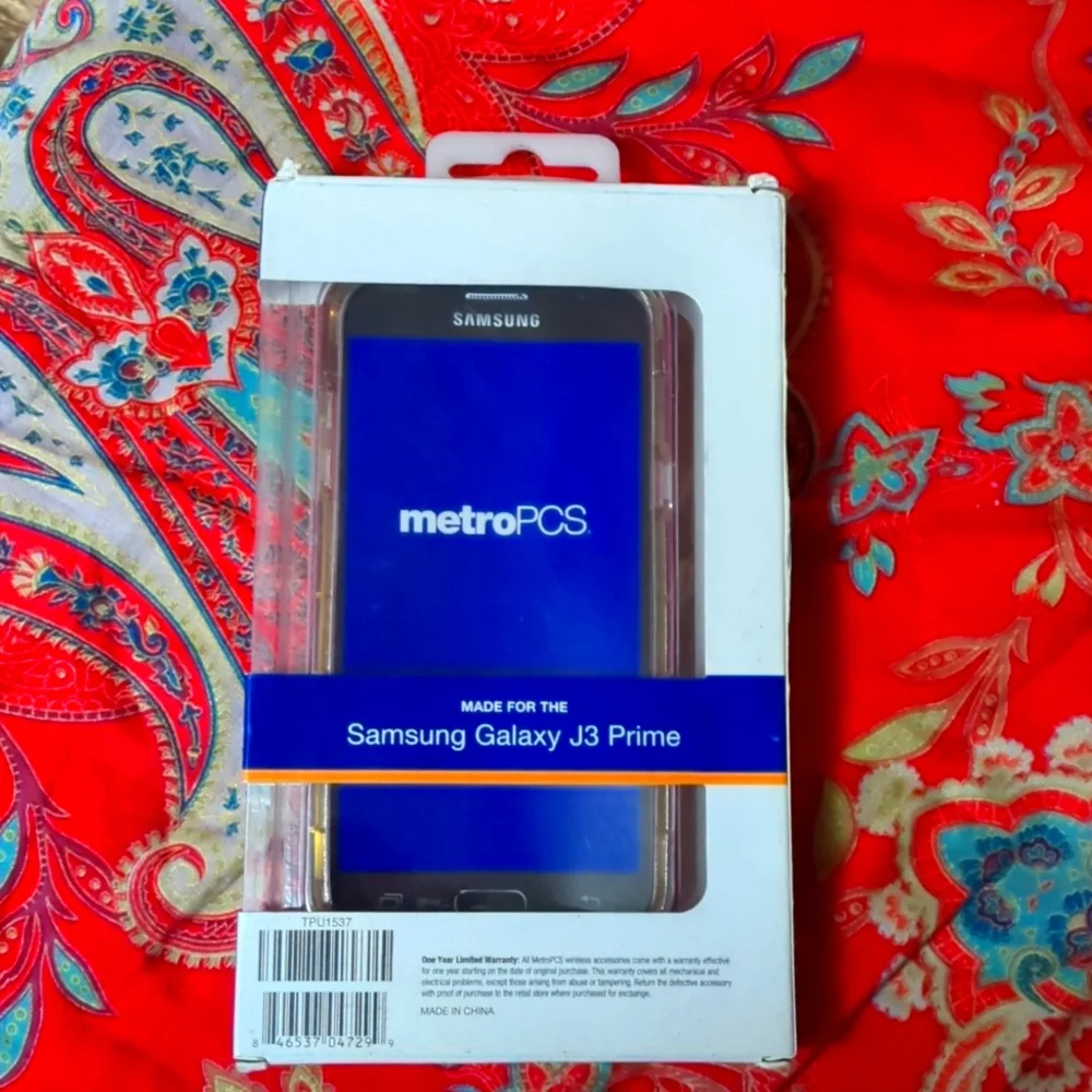 Samsung Galaxy J3 Prime Shell Gell Case with Accent